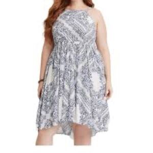 Torrid size 2 floral handkerchief dress